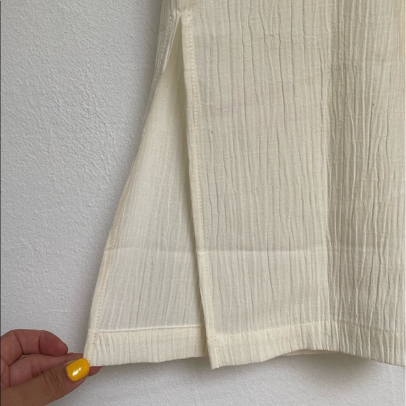 Zara | NWT Trouser Ribbed Pant with Leg Slit - Picture 2 of 7